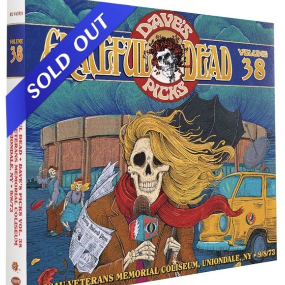 Grateful Dead Dave's Picks Vol. 38 + Bonus Disc (4-CD) ~Numb/Ltd Ed ~New/Sealed!